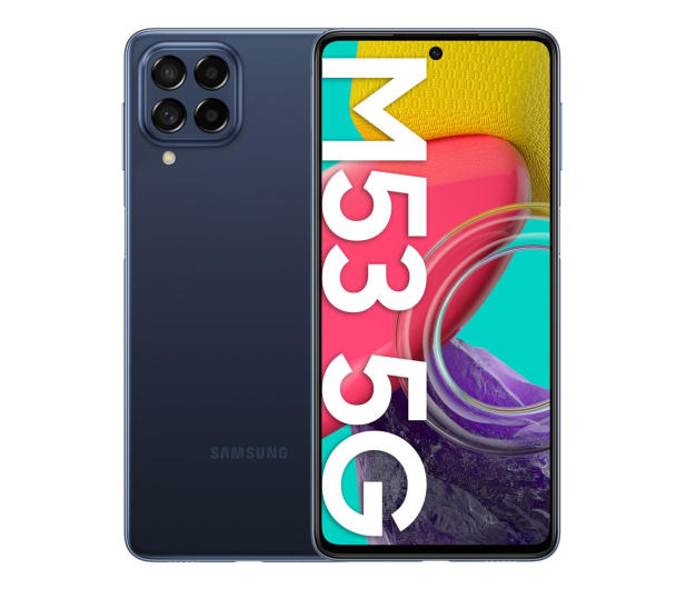 Samsung Galaxy M53 5G 6/128GB 120HZ 108MP Blue - 732567 - zdjęcie